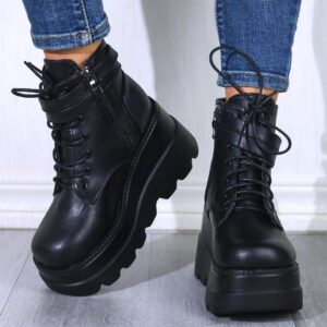 Wedge Heel Boots