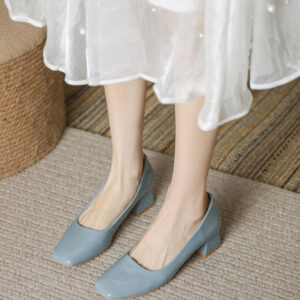 Square Toe Formal Heels