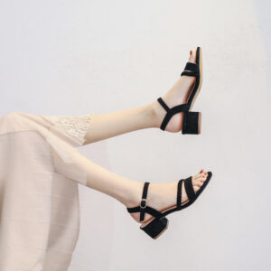 Velvet Twist Sandals