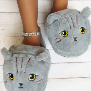 Coffee Cat Slippers