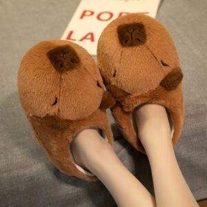 Capybara Plush Slippers