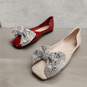 Square Toe Bow Sandal