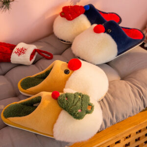 Santa slippers