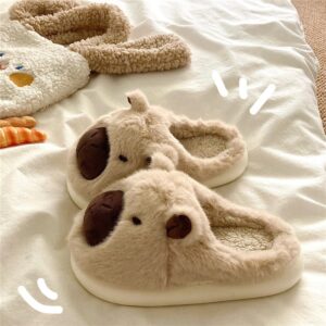 Plush Koala Slippers