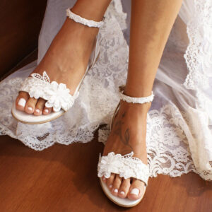 Bridal Bloom Sandals